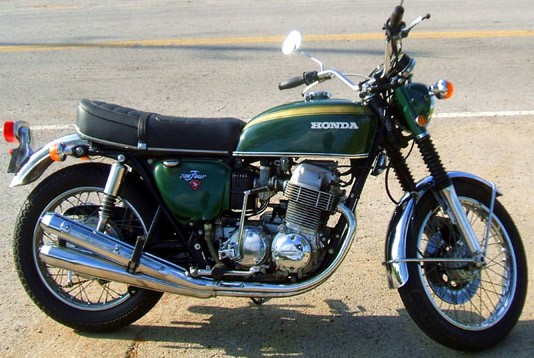 1971 Honda 750 green